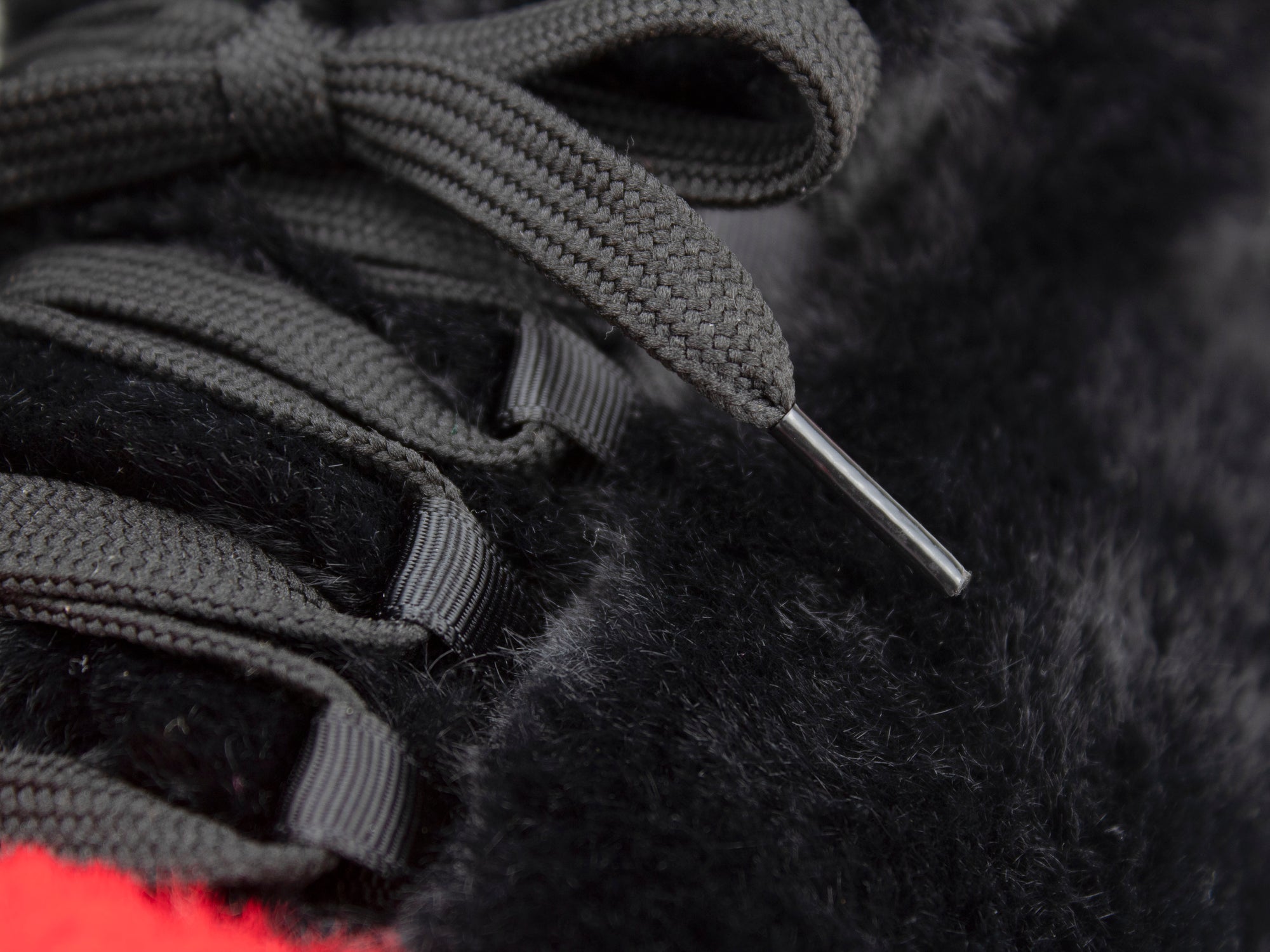 Yours 2 Keep Bred Sneaker Slippers laces