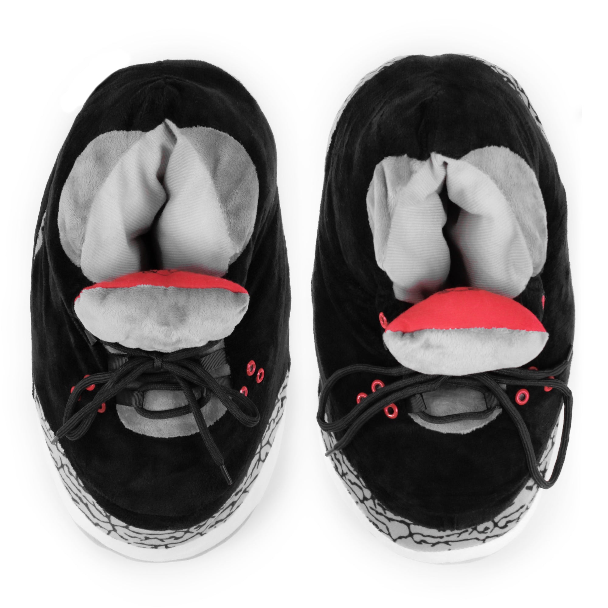 Yours 2 Keep Black Marble Sneaker Slippers top