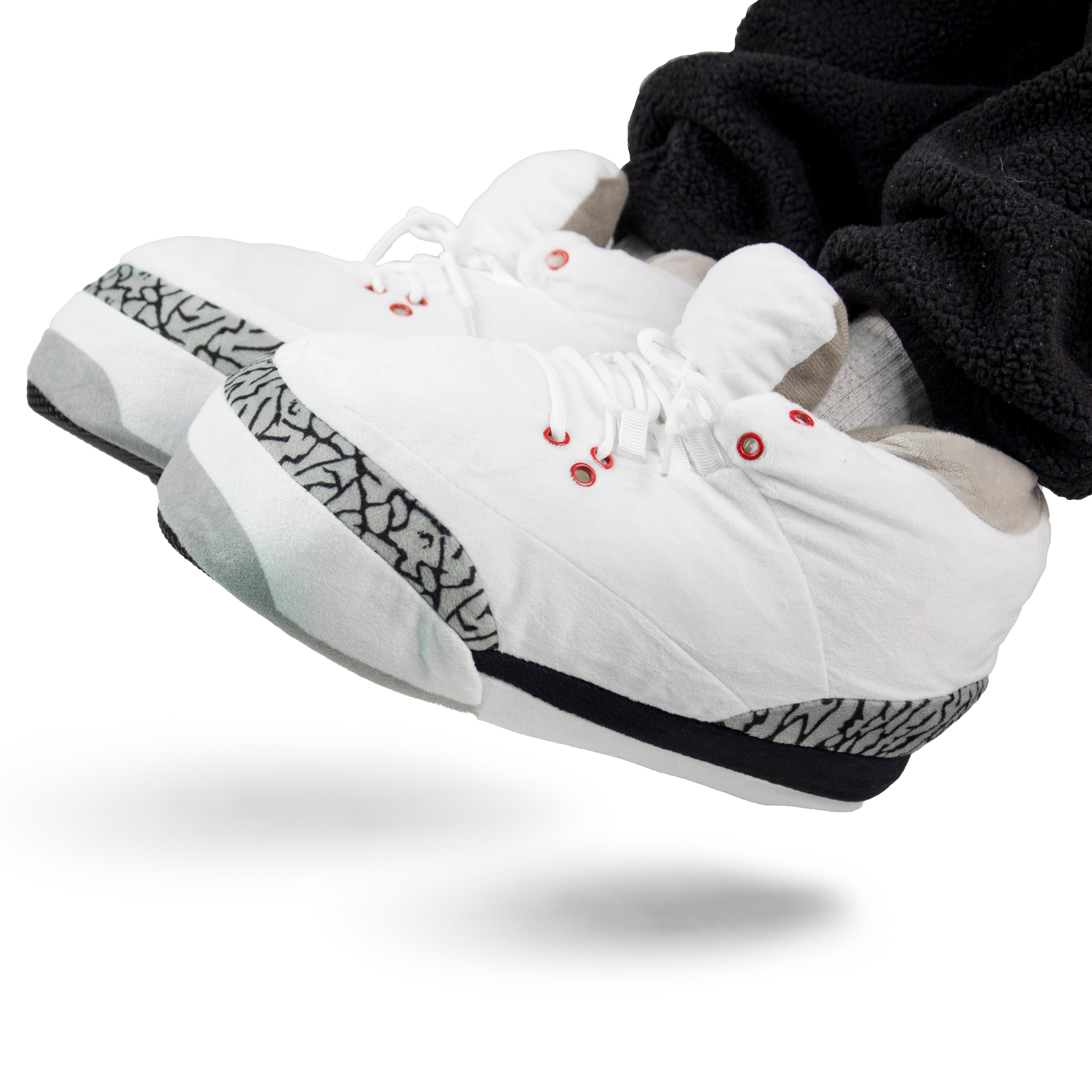 White Cement 3 Sneaker Slipper Unisex One Size Yours 2 Keep